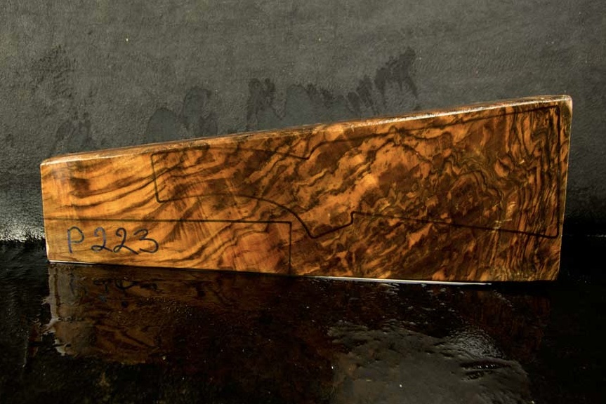 P223 Schaftholz der Extraklasse: Schrotflinten-Schaftrohling