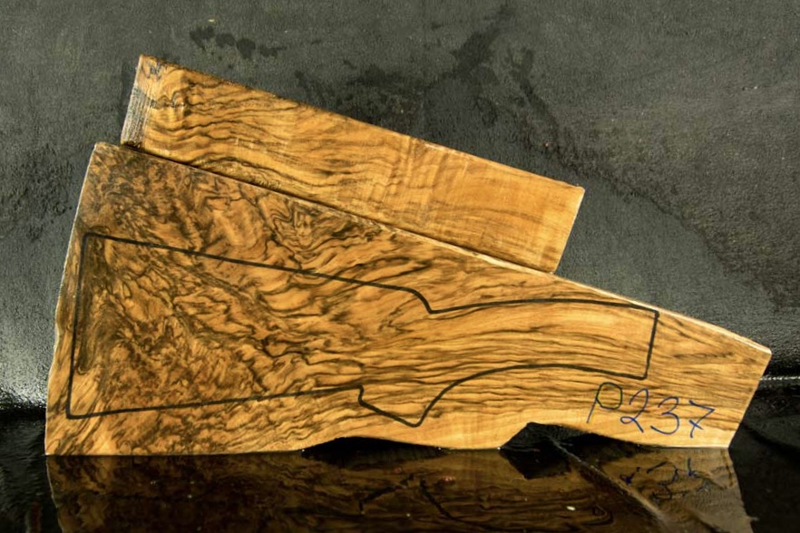 Schaftholz Rohling P237 und P238 Schaftholz Rohling P237 und P238
