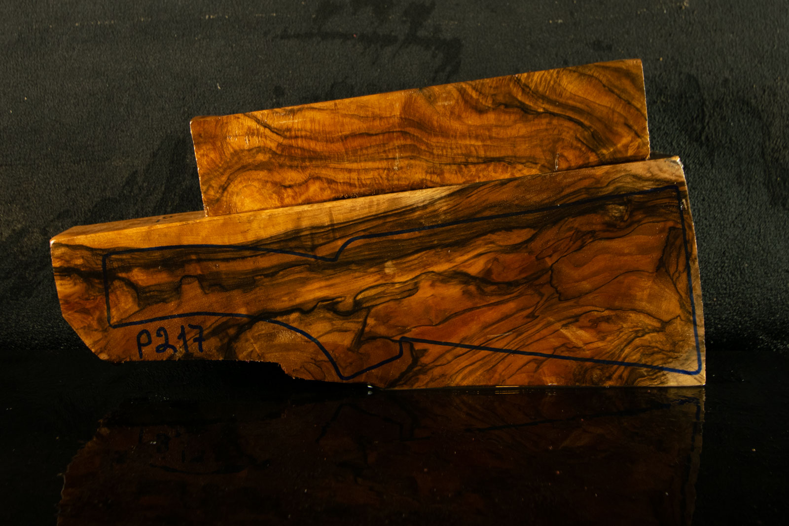 Schaftholz der Extraklasse: Schrotflinten-Schaftrohling P217