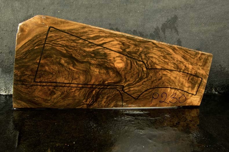 P230 Schaftholz der Extraklasse: Schrotflinten-Schaftrohling